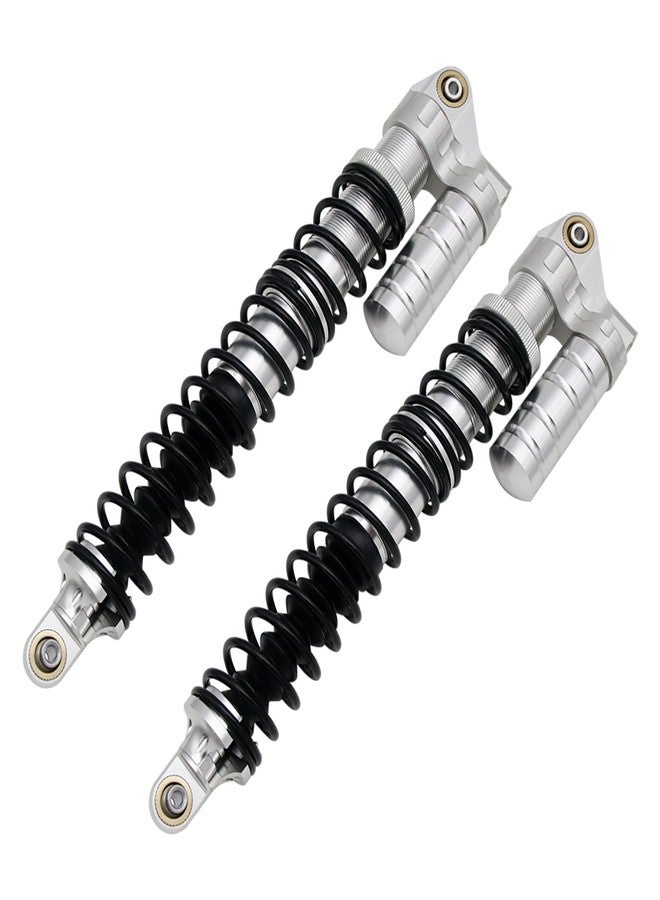 FLMLF Alloy CNC Rear Shock 8mm for 1/5 RC HPI Baja Rovan King Motor 5B 5T 5S (Silver) - Image 3